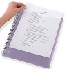 Five Star 170 Sheets 3 Subject Wide Ruled Customizable Notebook Feature Rich Lilac: Spiral, 8x10.5", Perforated Pages - 2 of 4