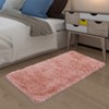 Area Rugs for Bedroom Fluffy Fuzzy Shag Faux Fur Plush Soft Shaggy Easy Care Mats Indoor Floor Soft Carpet for Living Room Decor - 2 of 4