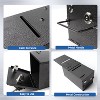 GSE Casino/Home Custom Poker Table Steel Rake Toke Drop Box for Poker, Blackjack or Other Casino Tables - 4 of 4