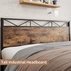 Whizmax King/Queen/Full Size Bed Frame with Wood Headboard, Metal Platform Bed Frame Heavy Duty, Sturdy Steel Slat Support, No Box Spring Needed - 4 of 4