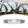 Unique Bargains Bicycle Warning Reflector for Bike Bicycle ABS 4pcs - 4 of 4