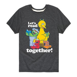 Boys' - Sesame Street - Lets Read Together Short Sleeve Graphic T-Shirt - 1 of 4