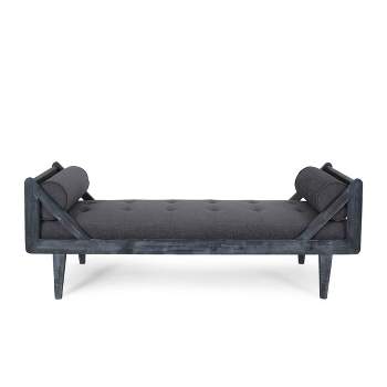 Zentner Rustic Tufted Double End Chaise