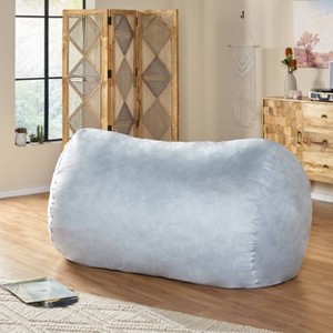 6.5' Inkom Modern Microfiber Pastel Bean Bag - Christopher Knight Home - 1 of 4