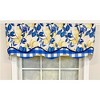 RLF Home El Limon Glory 3in Rod Pocket Layered Window Valance, 50" x 16" - 2 of 4