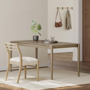 CAVINAS Dining Table Kitchen Table Modern Wood Rectangular Dining Table for Dining Room - 1 of 4