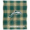 Jacksonville University Campus Plaid Spirit Silky Touch Super Soft Throw Blanket 50x60 - 2 of 4