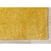 Rug Branch Modern Tonal/Solid Yellow Indoor Area Rug - 4 of 4