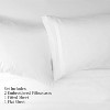 Home Mart Goods White Luxury Extra Soft Deep Pocket Fresh Breathable Sheet Set - 2 of 4