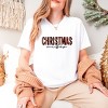 Simply Sage Market Leopard Plaid Christmas Vibes Short Sleeve Tee - M - White - 2 of 4