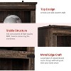 3 Tier Bookcase, Freestanding Wooden Bookshelf Storage Organizer Display Shelf, for Display of Books & Home Decor - 4 of 4
