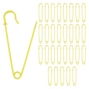 Unique Bargains Sewing Upholstery Spring Lock Blanket Bulk Large Safety Pins 30 Pcs - 1 of 4