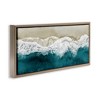 Stupell Industries Foamy Beach Coast Deep Ocean, 25" x 11" - 3 of 4
