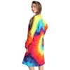 Just Love Womens Nightgown - Long Sleeve Henley Oversized Sleepwear Gown - 2 of 3