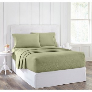 BrylaneHome Bed Tite Coolmax Sheet Set - 1 of 2