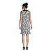 Lands' End Women's Cotton Jersey Sleeveless Swim Cover-up Dress - 2 of 4