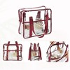 Unique Bargains Large PVC Zipper Makeup Bags and Organizers 1 Pc - 3 of 4