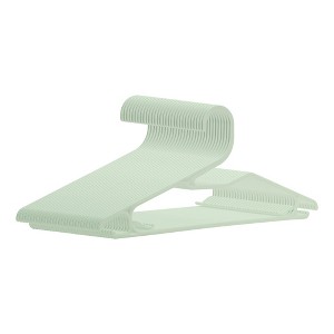 REGALWOVEN Durable Space Saving Non-Slip Plastic Clothes Hangers 30 Pcs - 1 of 4