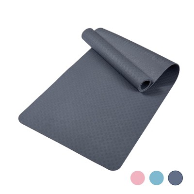 Yoga Mat, Exercise Yoga Mat with Non-Slip Design, 72" x 24" TPE Exercise Mat, Multi-Purpose Workout Mat for Women, Pilates Fitness and Floor Exercises
