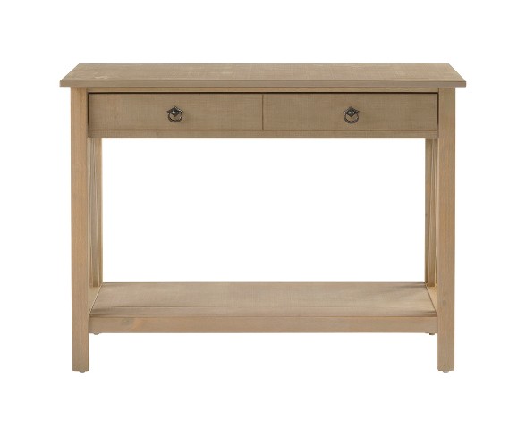 Titian Console Table Driftwood - Linon