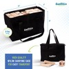 Giantville Large Tumbling Timber Toy + Dice + Carry/Storage Bag - 54-Pc Wooden Blocks - 3 of 4