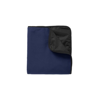 Port Authority Fleece and Polyester Travel Blanket