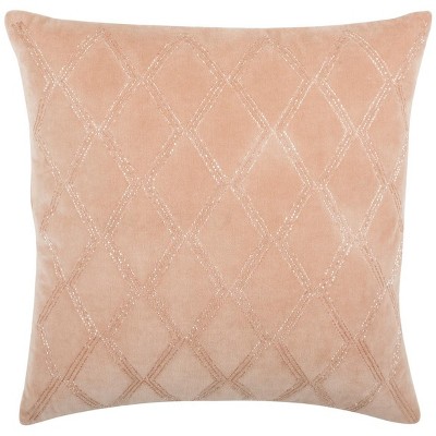 Diana Diamond Pillow - Blush - 18