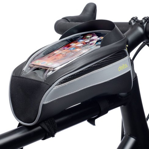 Delta Cycle Top Tube Phone Bike Bag Black