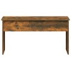 vidaXL Coffee Table Smoked Oak 40.2"x19.9"x20.7" Engineered Wood - 2 of 4