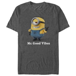 Men's Despicable Me Minion Mr. Good Vibes T-Shirt - 1 of 4