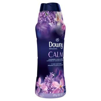 Downy Infusions Calm Lavender & Vanilla Bean Scent In-Wash Booster Beads - 20.1oz