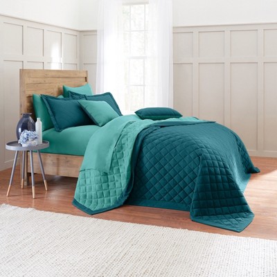 Terracotta Taupe Reversible Full Kids Bedspread Set