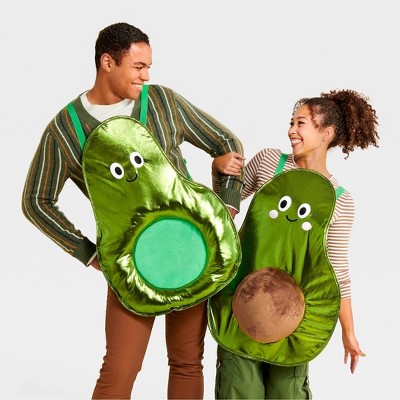 Adult Avocado Duo Halloween Couples Humor Costume Apparel Top - Hyde and EEK! Boutique™ Green One Size Fits Most