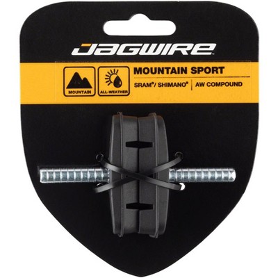 Jagwire Mountain Sport Cantilever Brake Pads Smooth Post 53mm AW Compound
