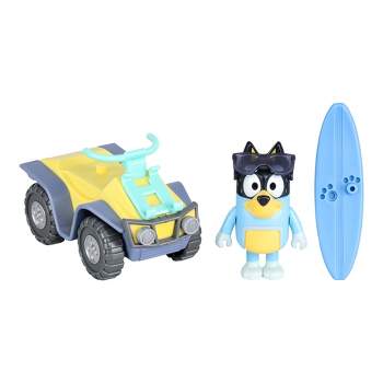 Bluey Beach Quad with Bandit Vehicle and Figure