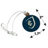 Ithaca College Primary Logo Mini Small Tiny Wood Christmas Tree Holiday Ornament - 4 of 4