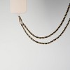 Hello Lux Gold Tone Chain with Faux Leather Phone Crossbody Strap - Black - 3 of 4