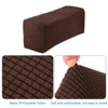 Unique Bargains Breathable Soft Wrinkle Resistant Polyester Armrest Covers - 4 of 4