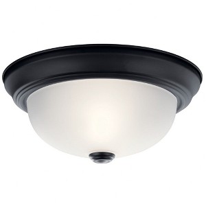 Kichler Lighting 2 - Light Flush Mount in  Black - 1 of 1