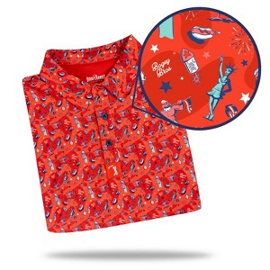 Bogey Bros Golf Mens Leggy Liberty Polo - 1 of 3