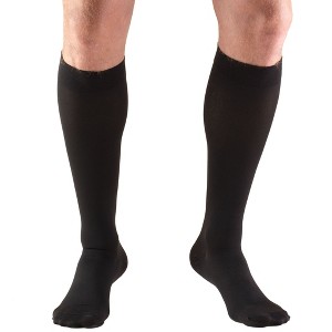Truform 30-40 mmHg Compression Stockings for Men and Women, Knee High Length, Closed Toe - 1 of 4