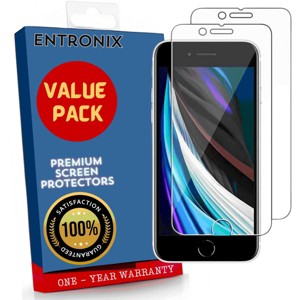 Entronix Clear Screen Protector Compatible with iPhone 8 Plus - 2-Piece Combo - 1 of 1