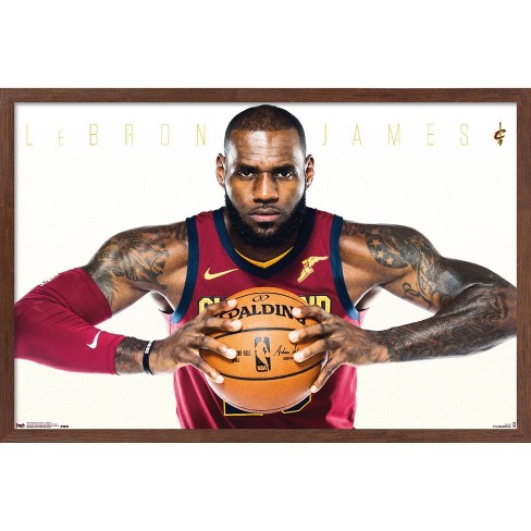 NBA Los Angeles Lakers - LeBron James 20 Wall Poster with Pushpins, 22.375  x 34 