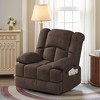 MAYEERTY Chocolate Oversized Rocking Recliner Chair - For Adults & Living Room - 2 of 4
