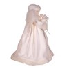 Kurt S. Adler UL 10 Light White Angel Tree Topper 14-Inch - 2 of 3