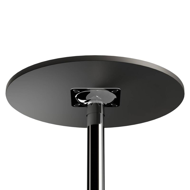 24&#34; Spectrum Round Bar Height Table with Metal Legs Black - Winsome, 5 of 8