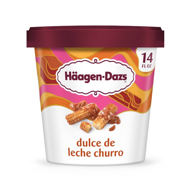 Haagen-Dazs Dulce De Leche Churro City Sweets Frozen Ice Cream - 14oz, 1 of 8