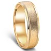 Pompeii3 Mens 14K Gold Comfort Fit 6mm Wedding Ring New Band - 3 of 4