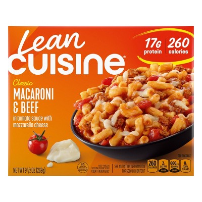 Lean Cuisine Comfort Cravings Classic Macaroni & Beef Frozen Meal - 9.5oz
