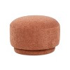 NicBex 15" Mushroom Footstool Small Round Ottoman with High density foam for Living Room - 2 of 4